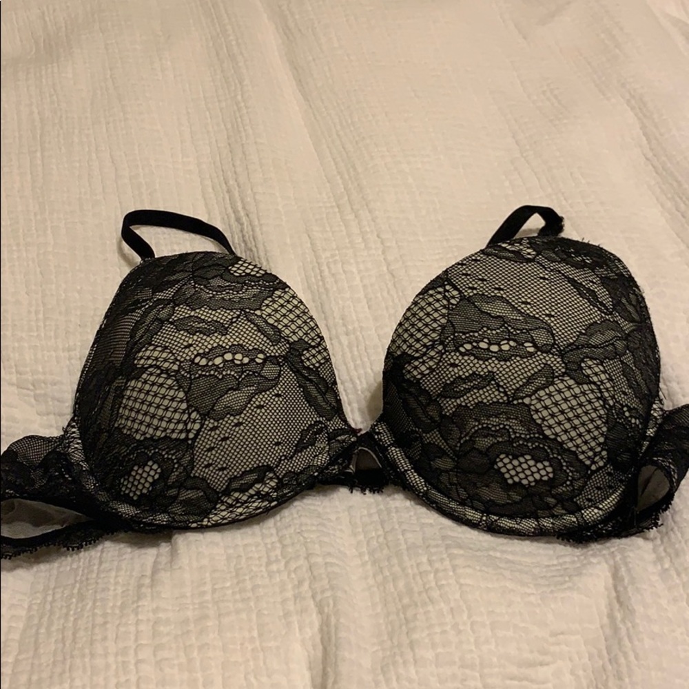Victoria Secret Bra with black eyelet lace